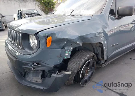 2017 Jeep Renegade Sport Fwd из США, поврежденный, VIN ZACCJAAB4HPF48119